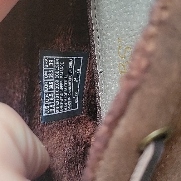 NWOT BOBS Skechers Memory Foam Loafers Synthetic Upper US 9.5 - Picture 4 of 7